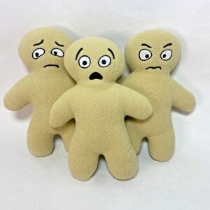 3 Conscious Discipline Feeling Buddies Plush 8" Emotion Dolls Only Surprise